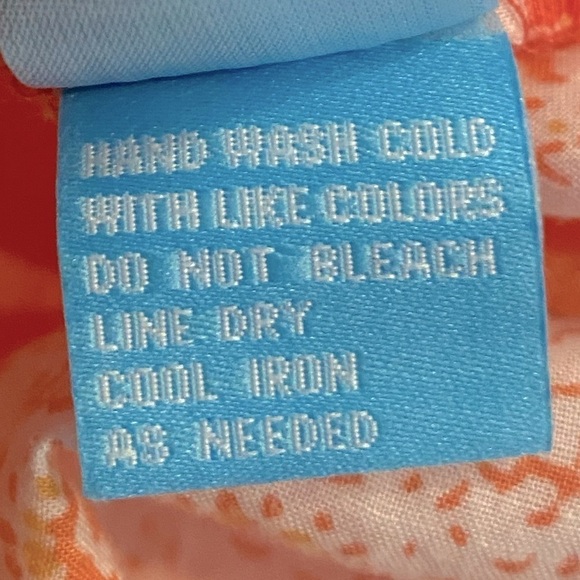 J. McLaughlin Orange Paisley Tunic Detailed Trim Size XS - Picture 7 of 8